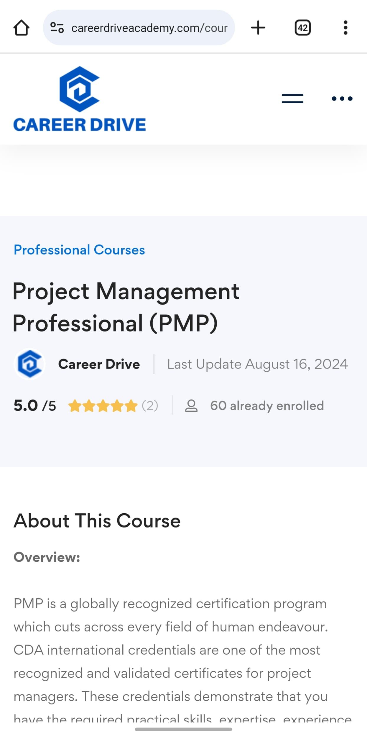 Careerdrive Mobile Screenshot 2